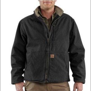 Carhartt Men’s Sherpa Lined Muskegon Jacket Black size Large